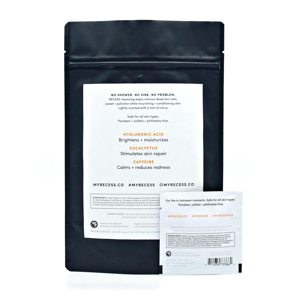 FACE 101: Cleansing Wipes (Pack of 15) - Renee Lane Company