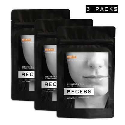 FACE 101: Cleansing Wipes (Pack of 15) - Renee Lane Company