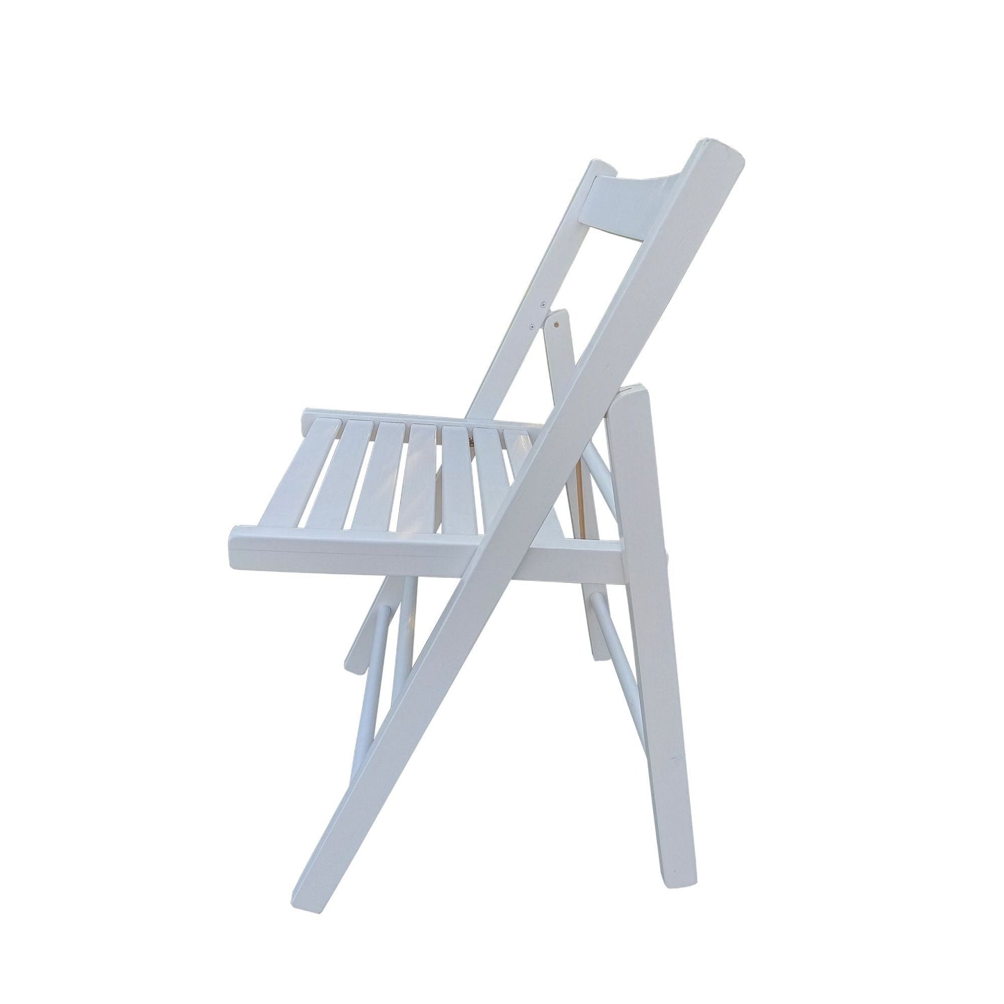 FOLDING CHAIR-2/S;  FOLDABLE STYLE -WHITE - Renee Lane Company