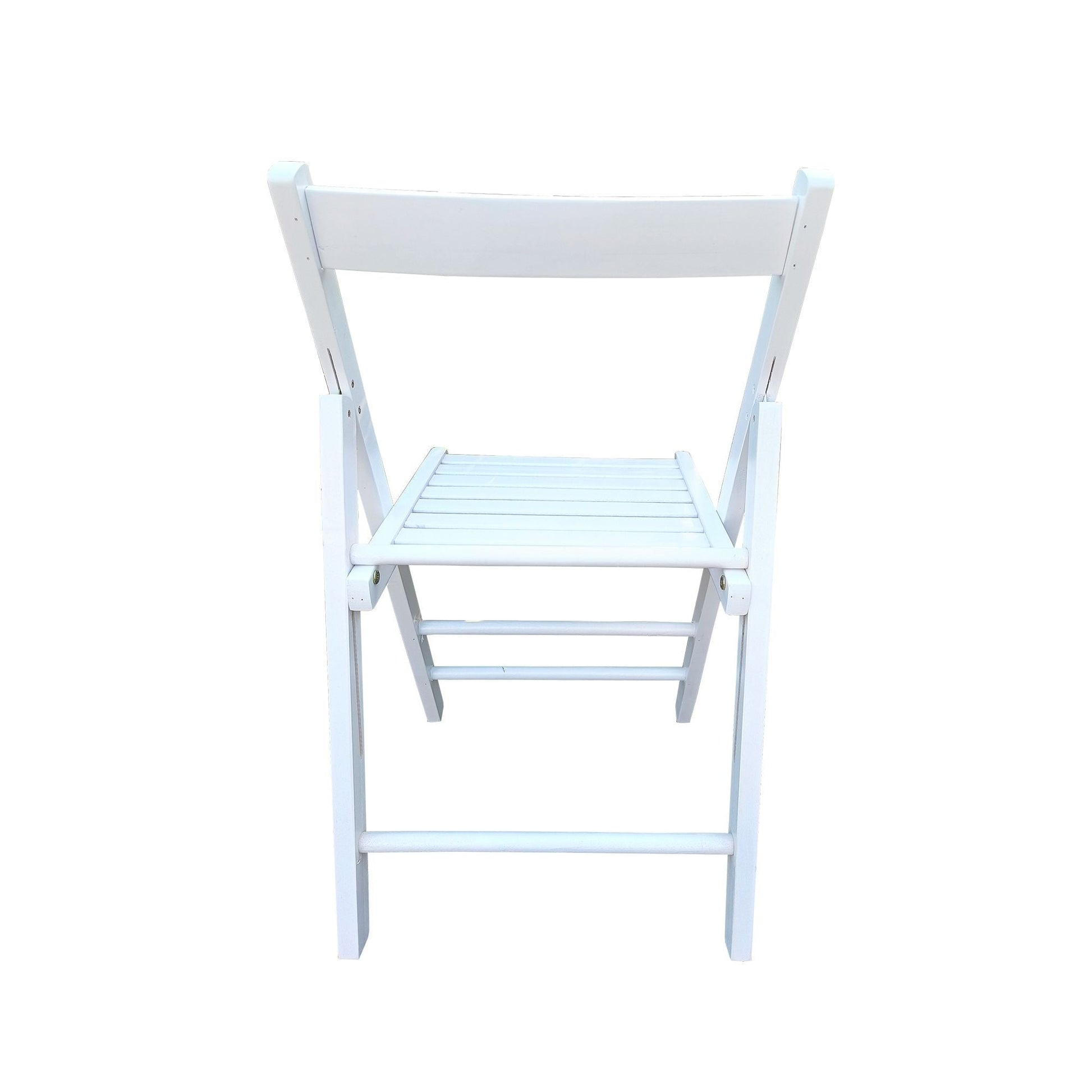 FOLDING CHAIR-2/S;  FOLDABLE STYLE -WHITE - Renee Lane Company