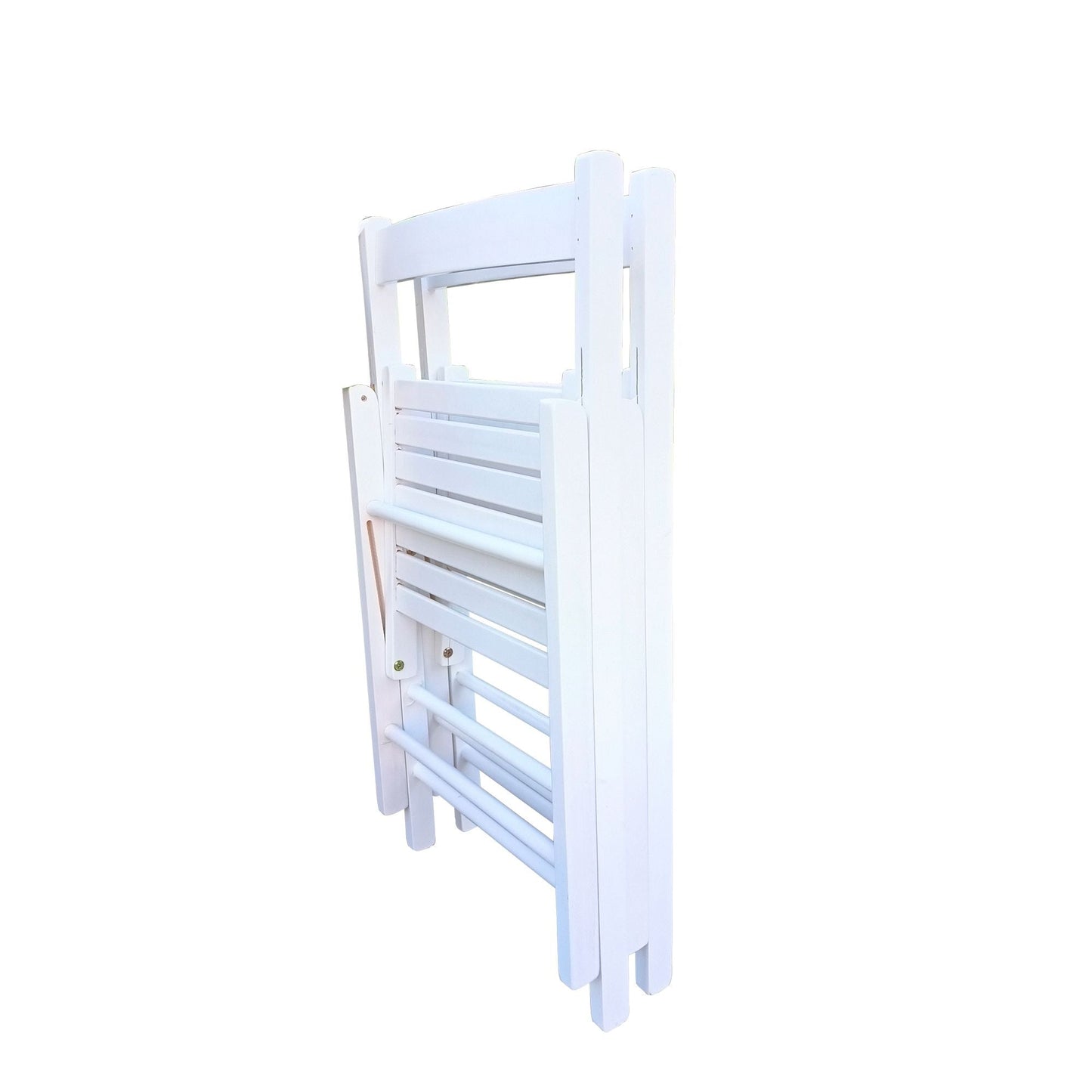 FOLDING CHAIR-2/S;  FOLDABLE STYLE -WHITE - Renee Lane Company