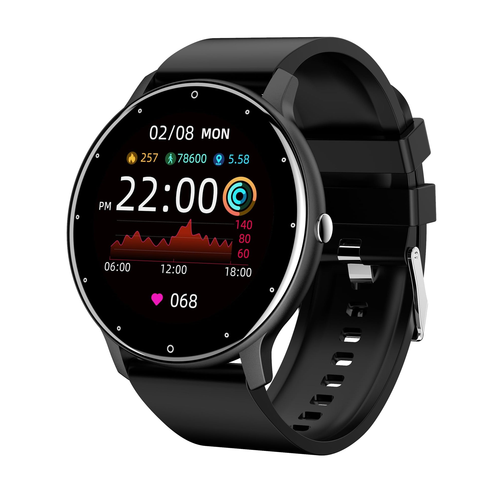 FREEZE2TRIM Rival Smart Watch for Men Women and Teens | All-in-One Fitness Watch | Step Counter Watch Heart Rate Monitor Watch Sleep Tracker Watch Instant Notifications - Renee Lane Company