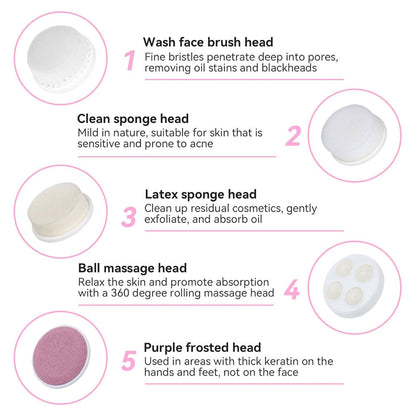 FantaSea 5-in-1 Cleansing Brush