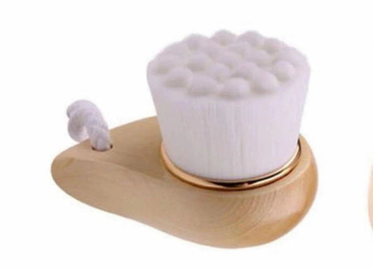 Facial Brush with Bamboo Handle - Renee Lane Company