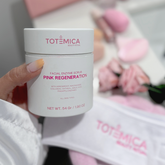 Facial Enzyme Scrub Pink Regeneration - Renee Lane Company