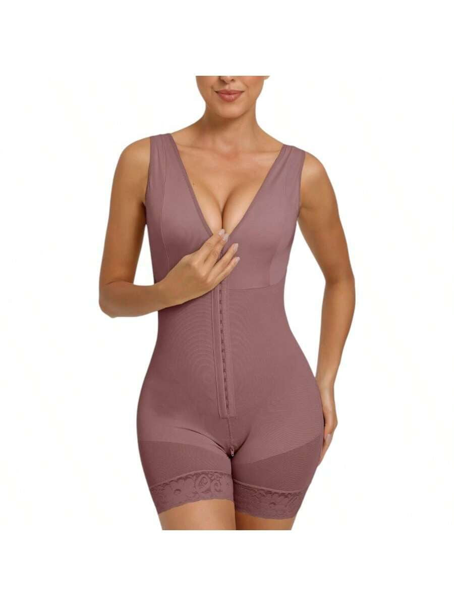 Fajas Colombianas Shapewear for Women Tummy Control Post Surgery Full Body Shaper Butt Lifter with Zipper Crotch,corset tops for women,fajas colombianas moldeadoras - Renee Lane Company