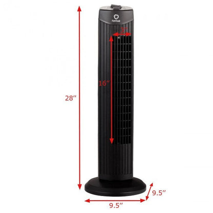Fantask 35W 28 Inch Quiet Bladeless Oscillating Tower Fan - Renee Lane Company