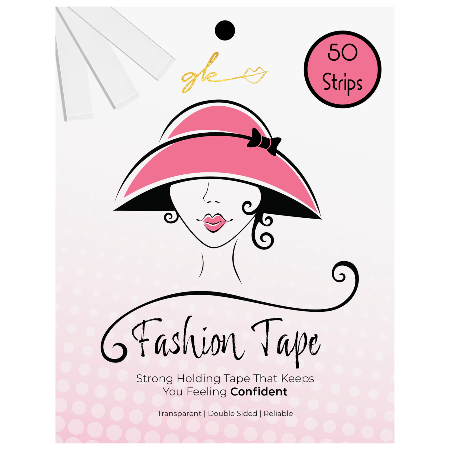 Fashion Tape - Pack of 50 Strips - Renee Lane Company