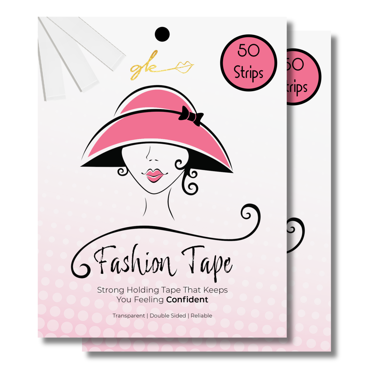 Fashion Tape - Pack of 50 Strips - Renee Lane Company