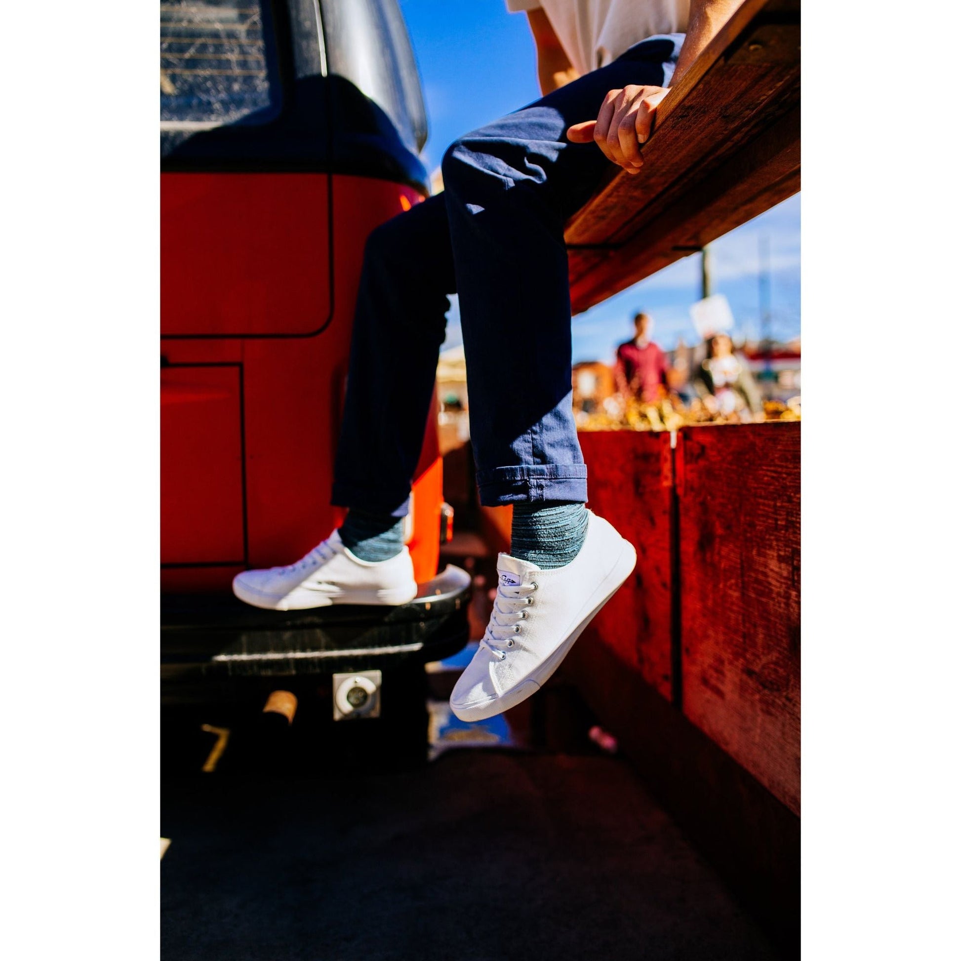 Fear0 NJ Unisex Retro Minimal All White Skateboard Sneaker Canvas Shoes - Renee Lane Company