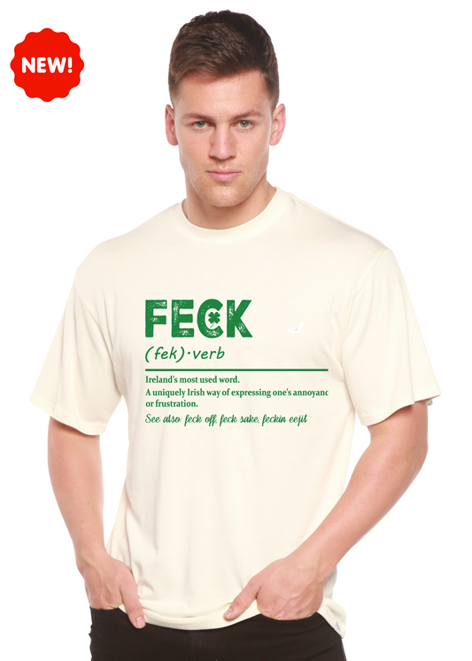 Feck Irish St Patricks Day Unisex Bamboo/Cotton Graphic T-Shirt - Renee Lane Company