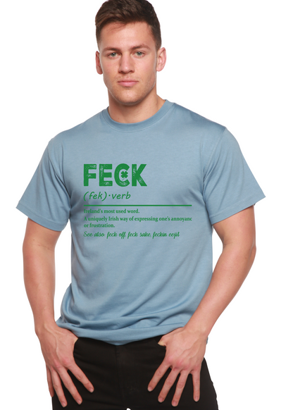 Feck Irish St Patricks Day Unisex Bamboo/Cotton Graphic T-Shirt - Renee Lane Company