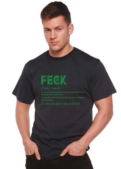 Feck Irish St Patricks Day Unisex Bamboo/Cotton Graphic T-Shirt - Renee Lane Company