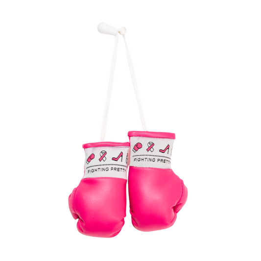Fighting Pretty Mini Boxing Gloves - Knockout Pink - Renee Lane Company