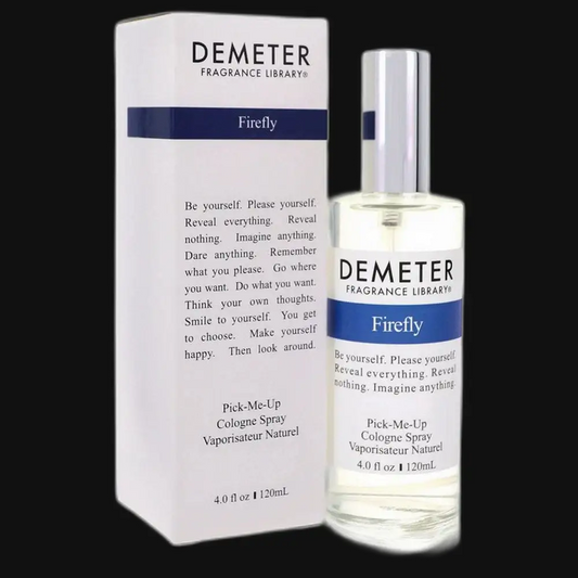 Women’s Firefly perfume spray by Demeter, bottle and box