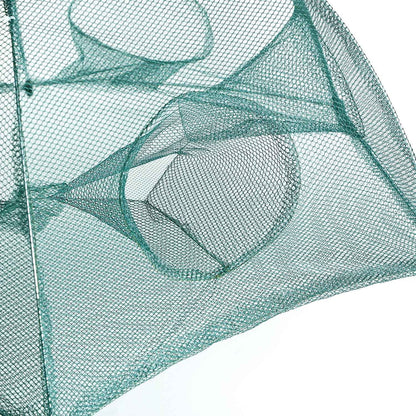 Fishing Trap Net Portable Folded Fishing Bait Trap Shrimp Minnow Crab Bait Net - Renee Lane Company