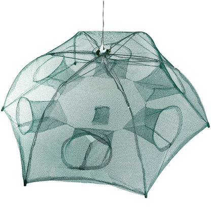 Fishing Trap Net Portable Folded Fishing Bait Trap Shrimp Minnow Crab Bait Net - Renee Lane Company