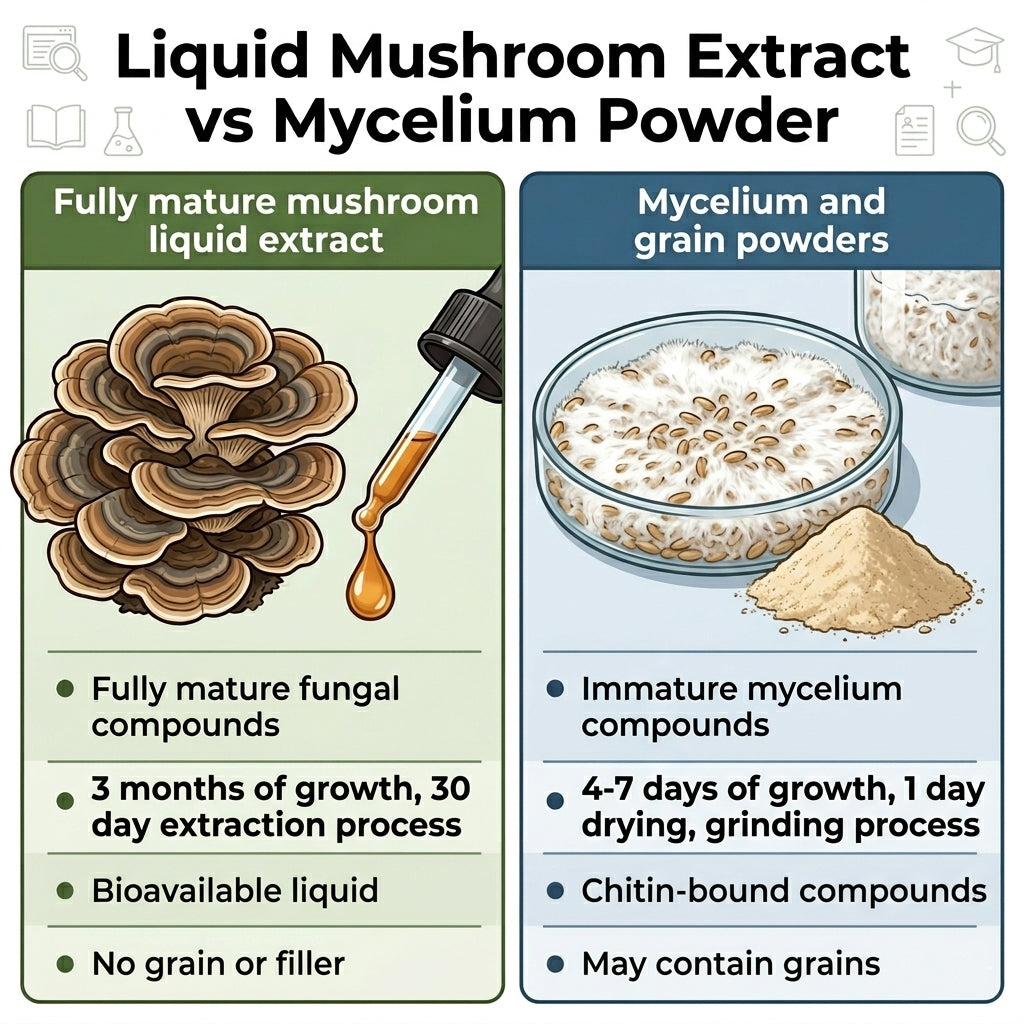Five Mushroom Dual Extract - Renee Lane Company