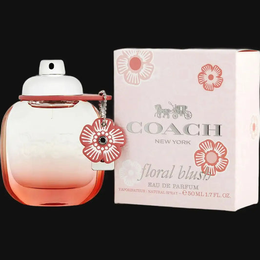 Coach Floral Blush eau de parfum spray bottle with matching gift box
