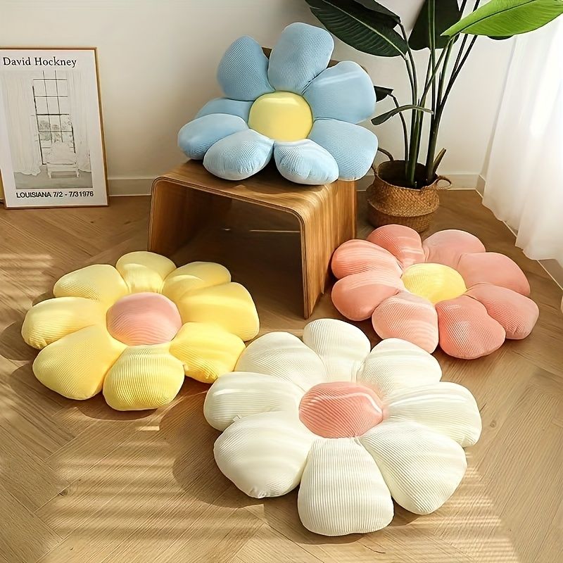 Flower Cushion Office Cushion Plush Toy Cushion - Renee Lane Company