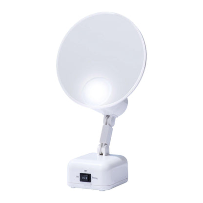 Floxite 15X Supervision Magnifying Mirror Light Dove White - Renee Lane Company