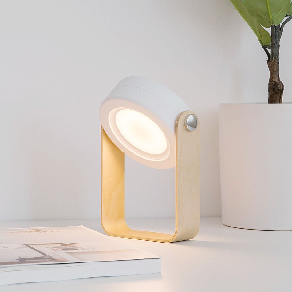 Foldable Touch Dimmable Reading LED Night Light Portable Lantern Lamp USB Rechargeable For Home Decor - Renee Lane Company