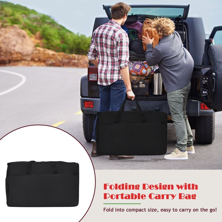 Folding Camping Table with Storage Organizer - Renee Lane Company