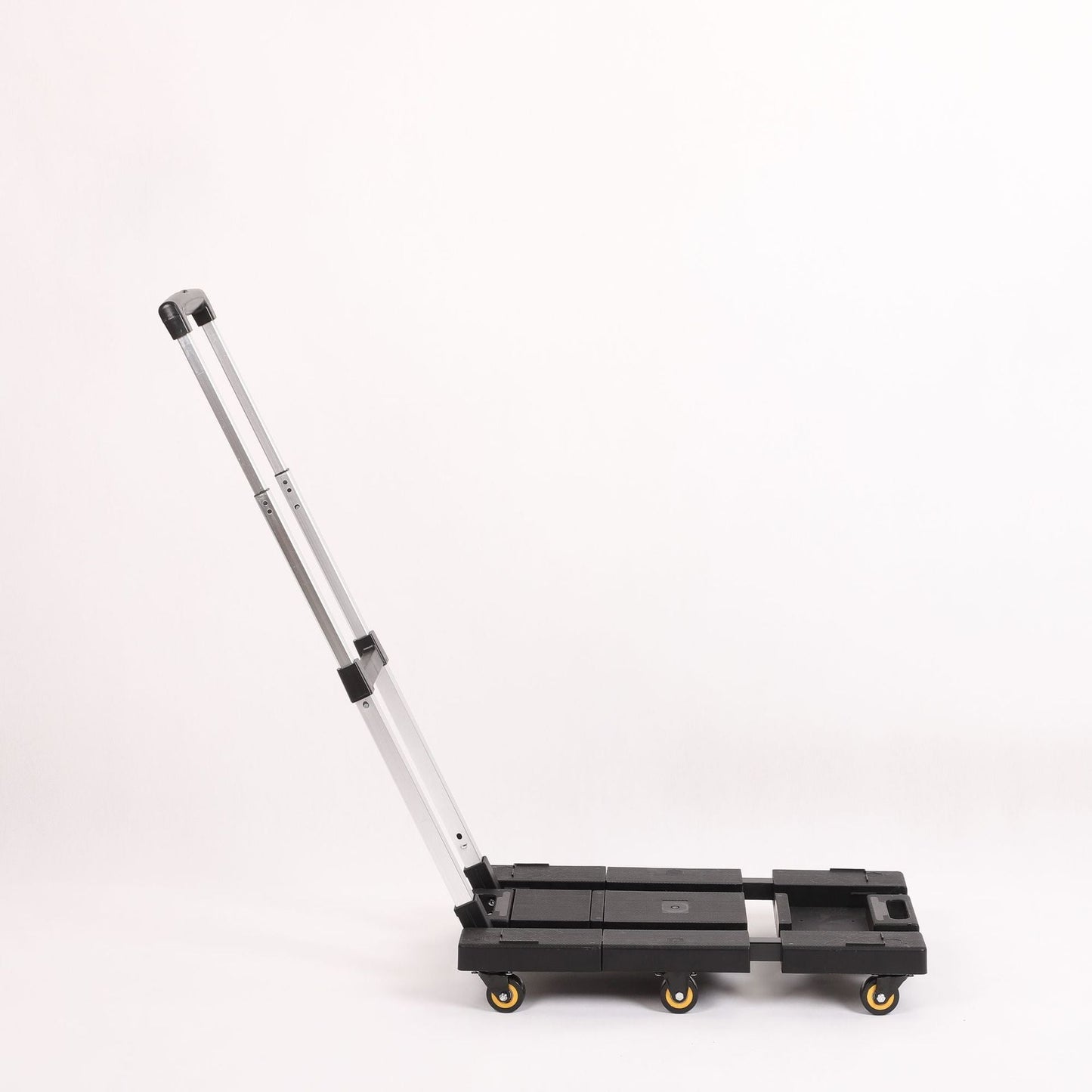 Folding Hand Truck 330lbs, Portable Heavy Duty Dolly Cart, 6 Wheels Collapsible Luggage Cart with 1 Elastic Ropes - Compact Trolley Cart for Easy Moving - Renee Lane Company