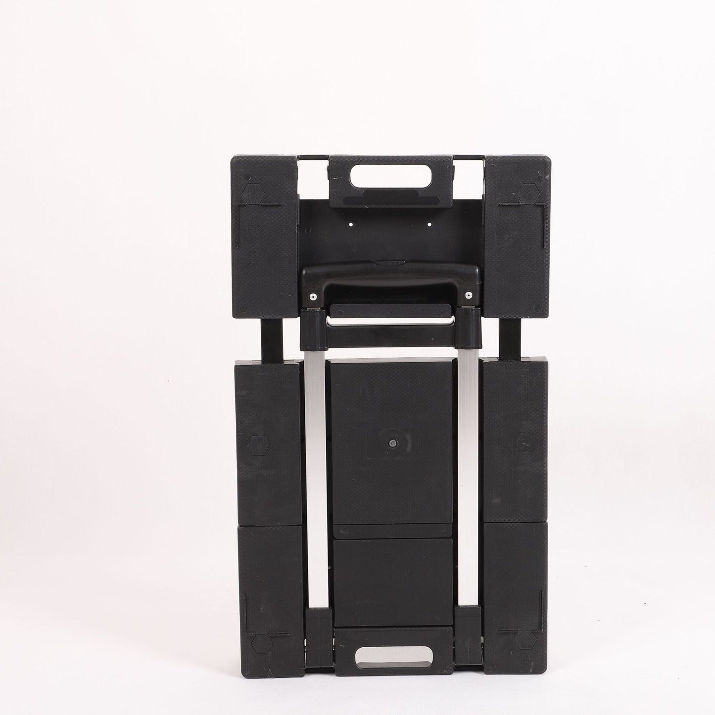 Folding Hand Truck 330lbs, Portable Heavy Duty Dolly Cart, 6 Wheels Collapsible Luggage Cart with 1 Elastic Ropes - Compact Trolley Cart for Easy Moving - Renee Lane Company