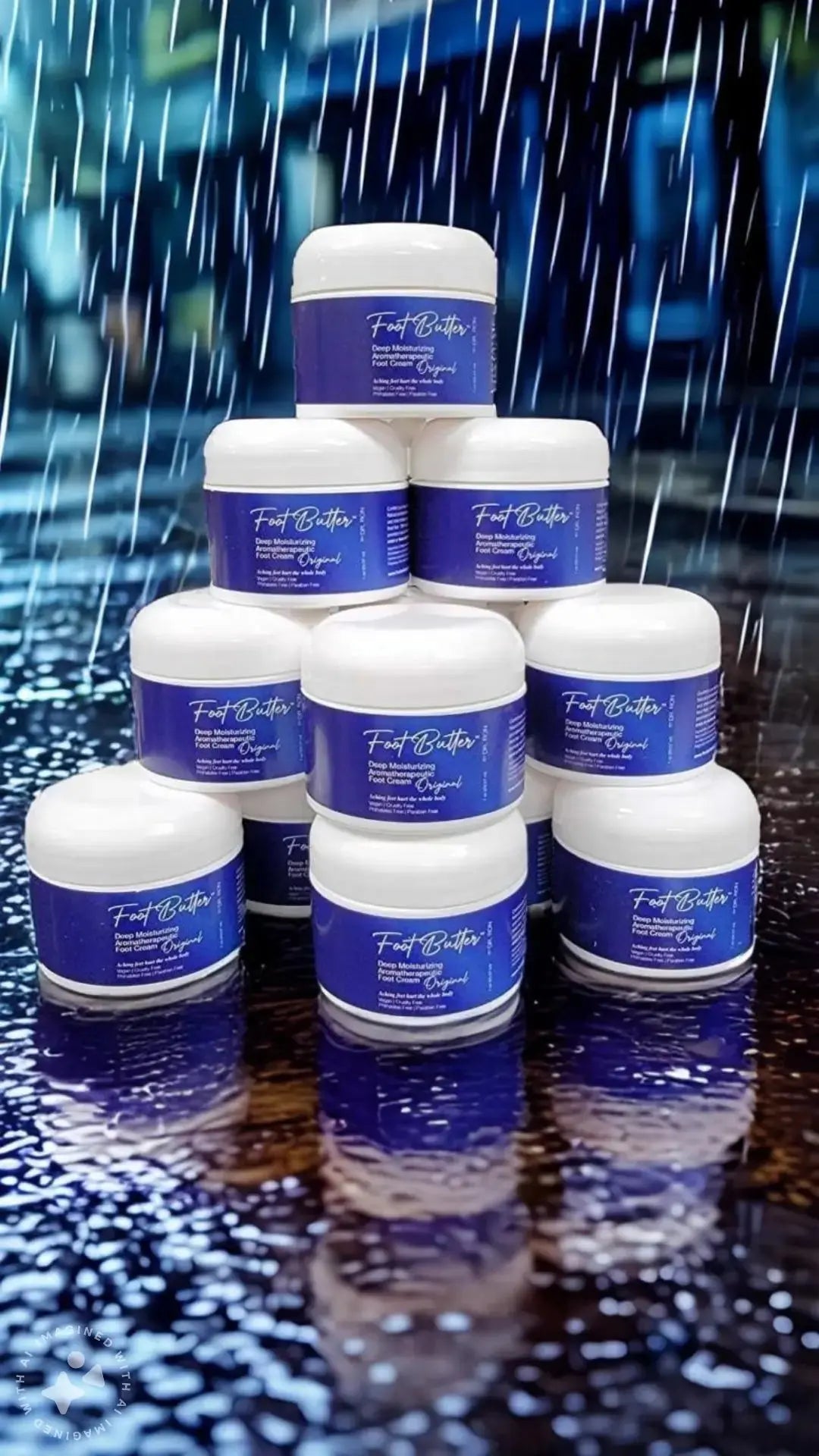 Foot Butter Travel Set – Mini Moisturizers & Pumice Scrub - Renee Lane Company