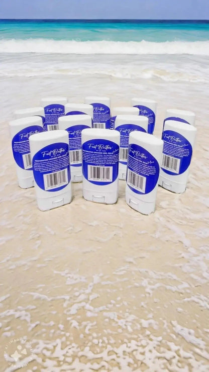 Foot Butter Travel Set – Mini Moisturizers & Pumice Scrub - Renee Lane Company