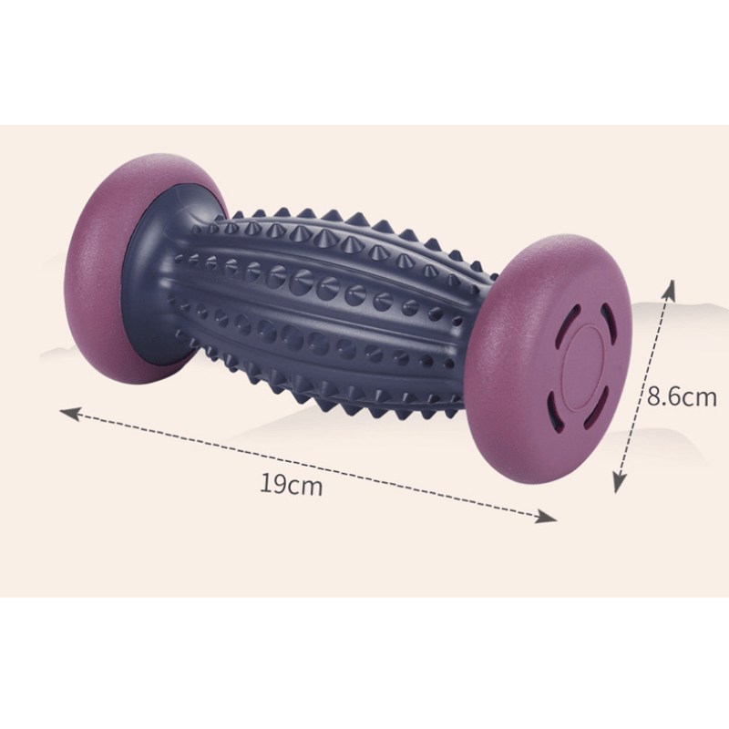 Foot Massage Roller For Plantar Fasciitis Relief, Foot Arch Pain, Myofascial Pain And Body Muscle Pain, Foot Massager Reflexology Tool - Renee Lane Company