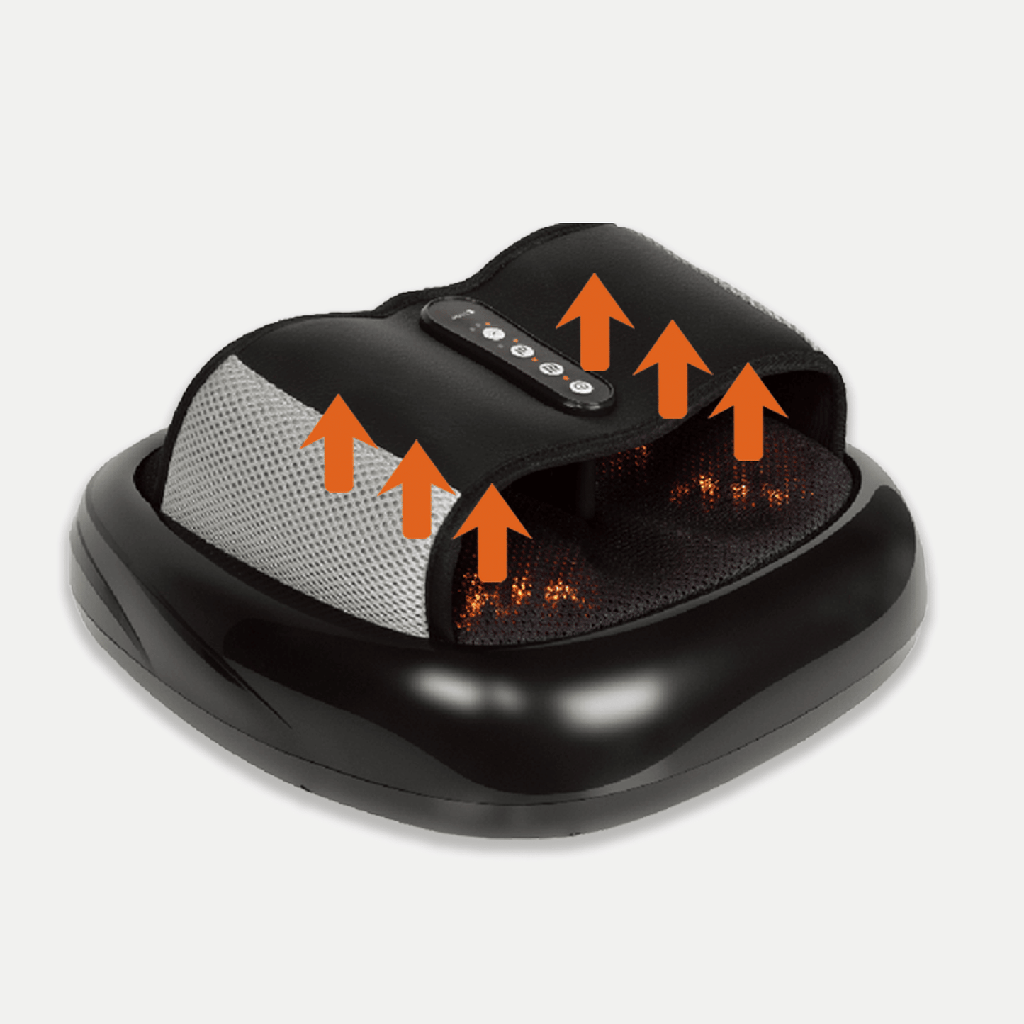 Foot Massager with Heat-Black - Renee Lane Company