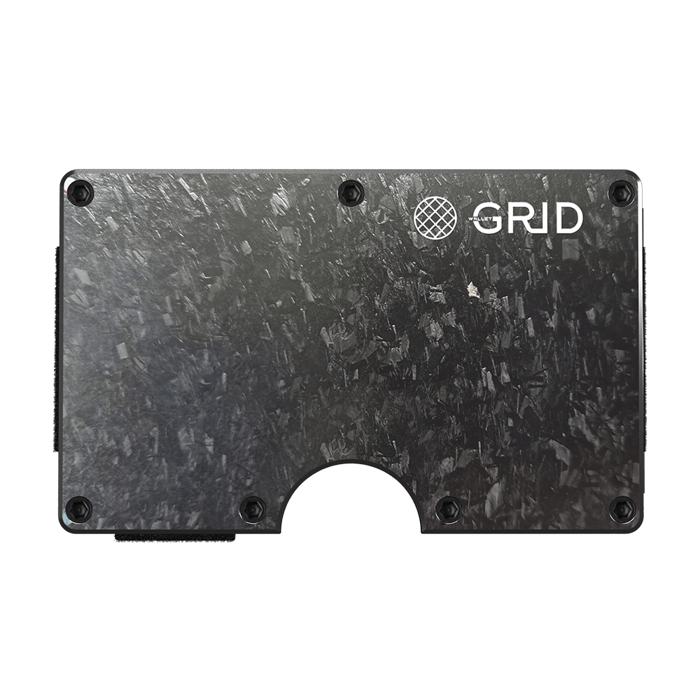 Forged Carbon Money Clip - Renee Lane Company