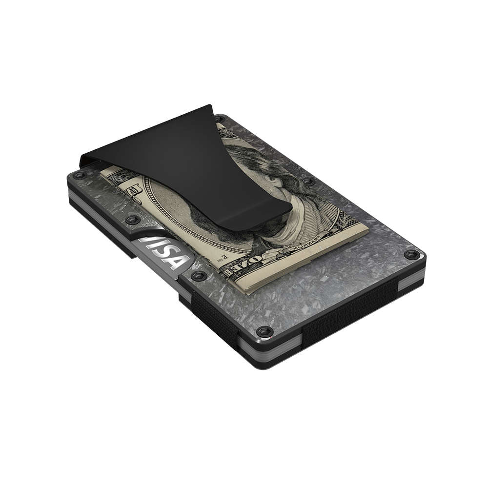 Forged Carbon Money Clip - Renee Lane Company