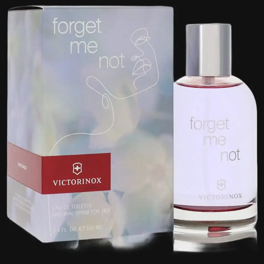 Perfume bottle and box set for women, white glass with silver cap