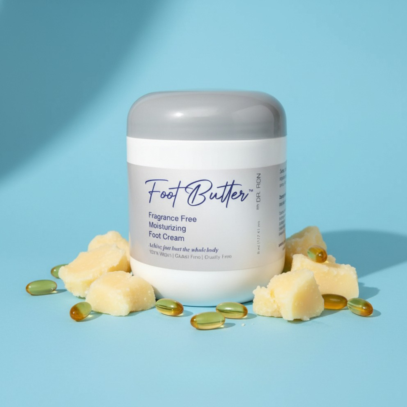 Fragrance-Free Foot Butter Massage Cream – Deep Moisture for Dry, Sensitive Feet - Renee Lane Company