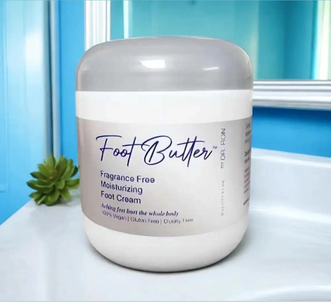 Fragrance-Free Foot Butter Massage Cream – Deep Moisture for Dry, Sensitive Feet - Renee Lane Company