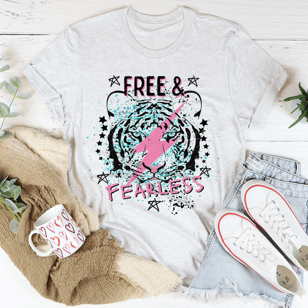 Free & Fearless T-Shirt - Renee Lane Company
