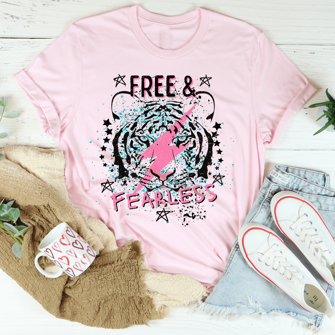 Free & Fearless T-Shirt - Renee Lane Company