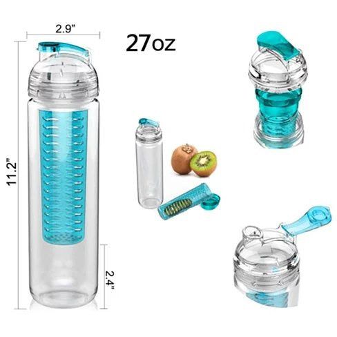 Fruitcola Dome Fruit Infuser Water Bottle - Renee Lane Company