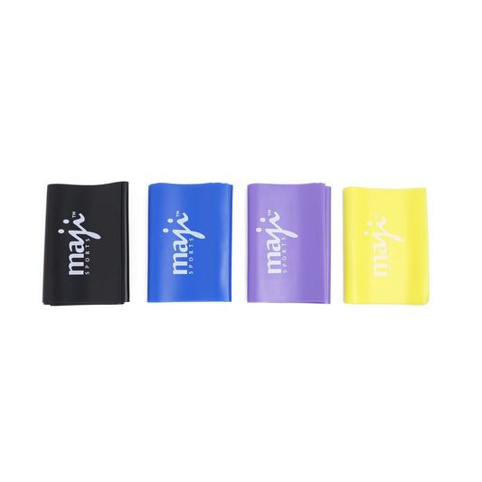 Full Body Exercise & Stretch Bands - Variable Resistance 4 Pack - Renee Lane Company