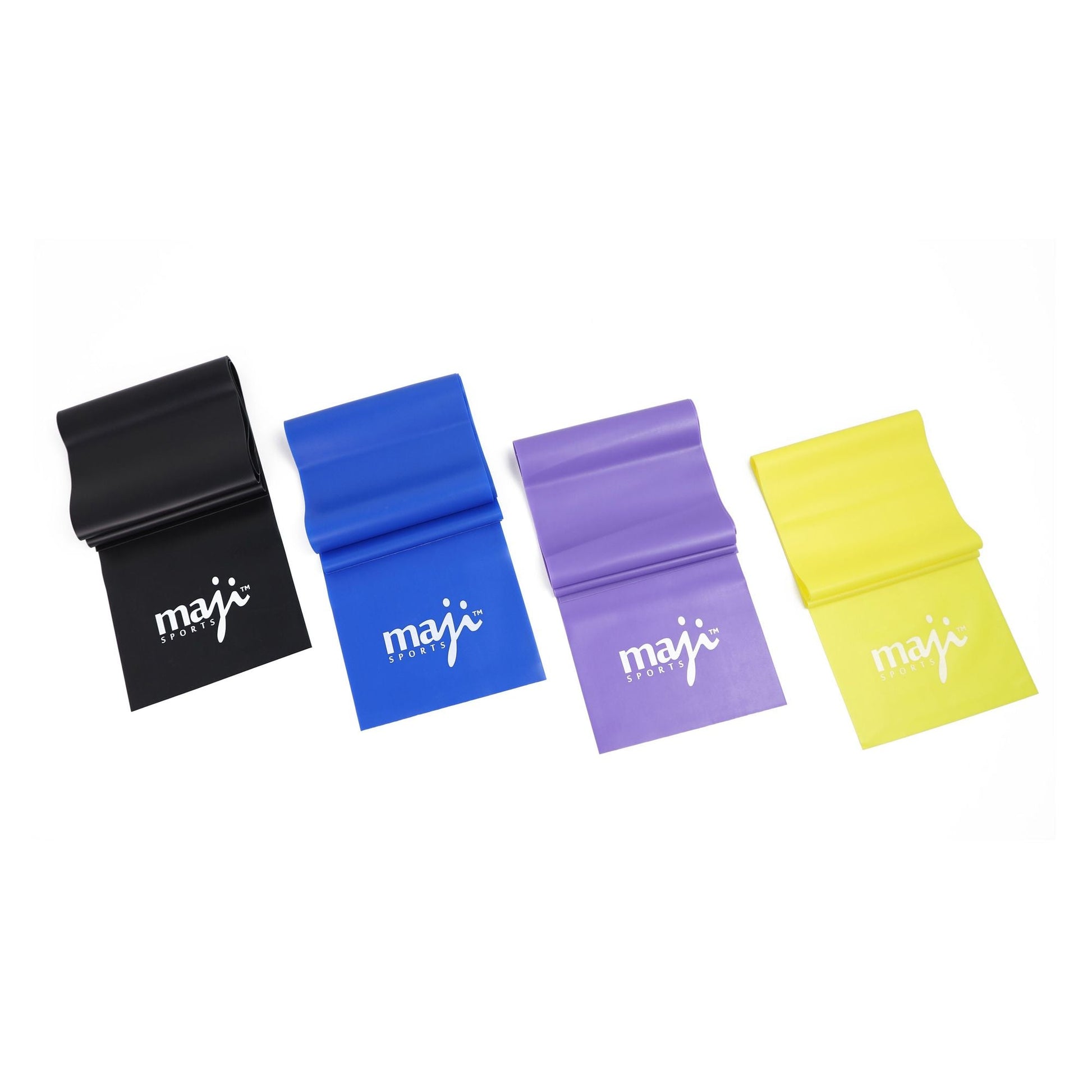 Full Body Exercise & Stretch Bands - Variable Resistance 4 Pack - Renee Lane Company