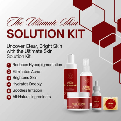 Full Skincare Routine Kit for Flawless Skin by Blisfull Skin - Renee Lane Company