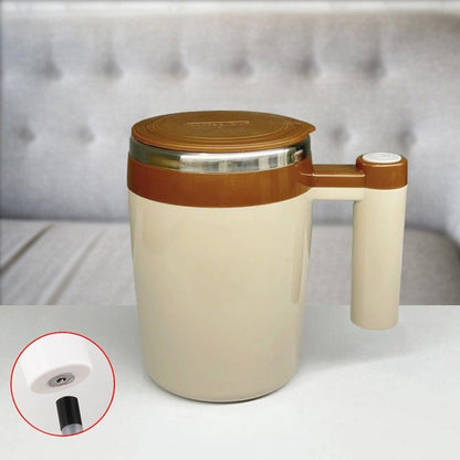 Fully Automatic Stirring Cup 380ml; Portable Rechargeable Coffee Milk Mixed Magnetic Water Cup; Small Kitchen Appliances - Renee Lane Company