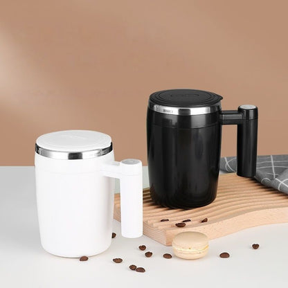 Fully Automatic Stirring Cup 380ml; Portable Rechargeable Coffee Milk Mixed Magnetic Water Cup; Small Kitchen Appliances - Renee Lane Company
