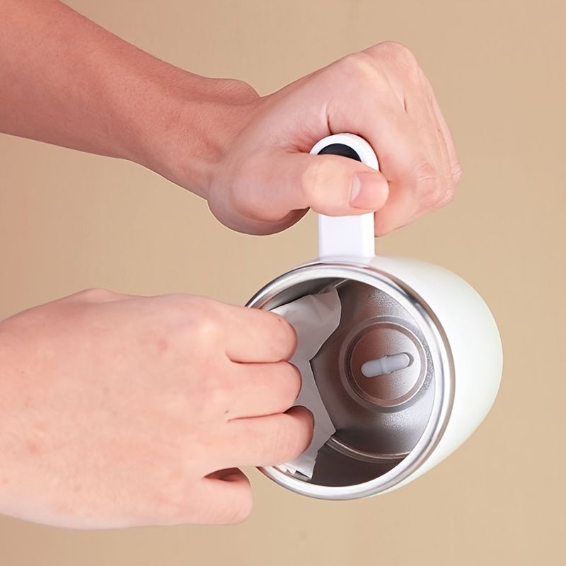 Fully Automatic Stirring Cup 380ml; Portable Rechargeable Coffee Milk Mixed Magnetic Water Cup; Small Kitchen Appliances - Renee Lane Company