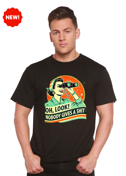 Funny Retro Woman Unisex Bamboo/Cotton Graphic T-Shirt - Renee Lane Company