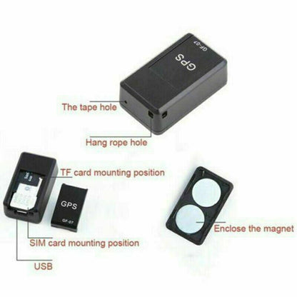 GF07 Mini Magnetic GPS Tracker Real-time Car Truck Vehicle Locator GSM GPRS USA - Renee Lane Company