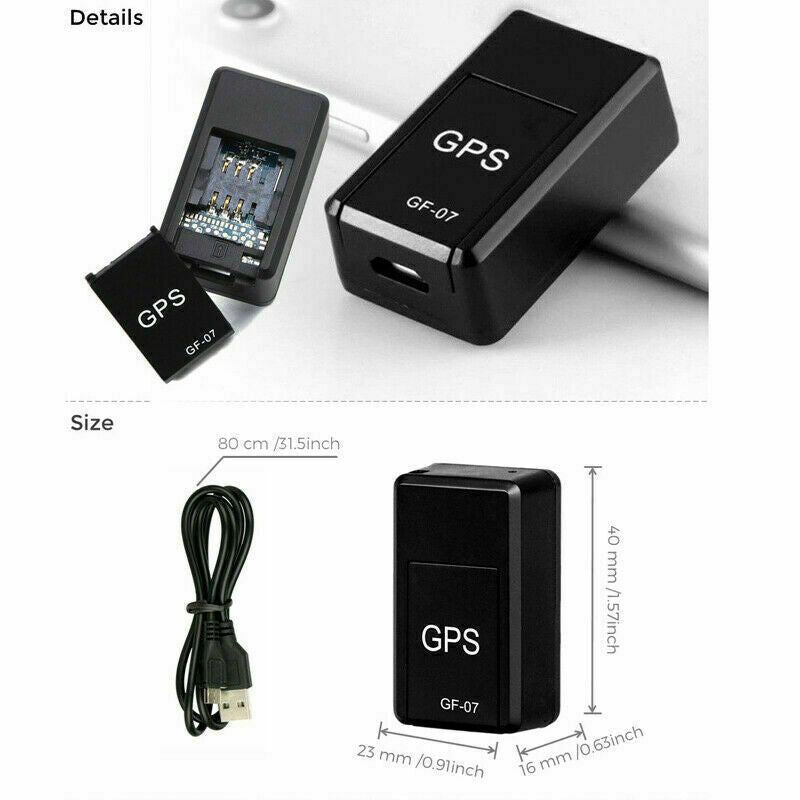GF07 Mini Magnetic GPS Tracker Real-time Car Truck Vehicle Locator GSM GPRS USA - Renee Lane Company